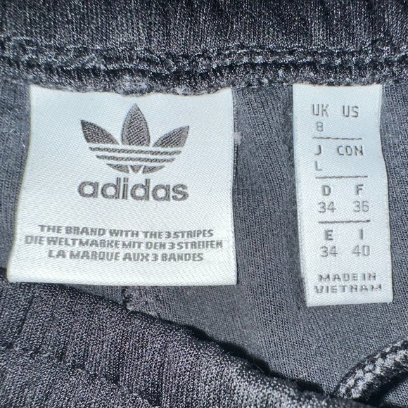 Women's Adidas Track Pants Zip Ankle Size Small - Picture 5 of 10